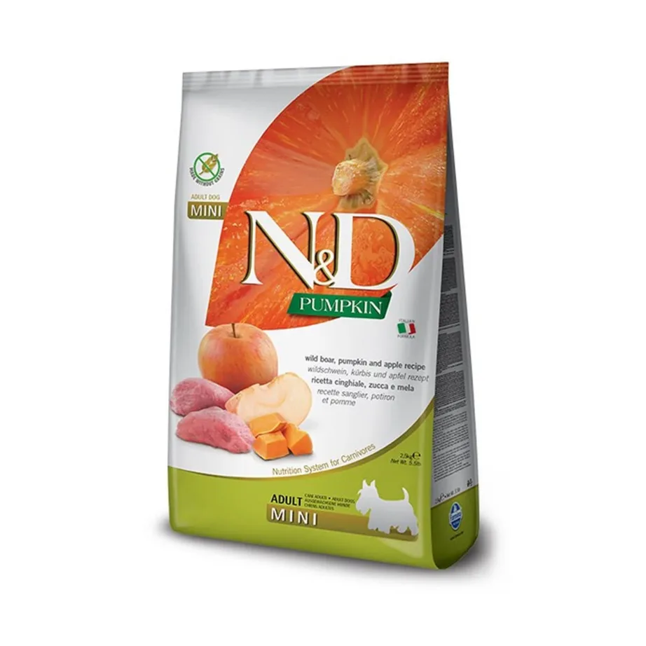 Farmina N&D Pumpkin kuivtoit väikestele koertele pakend