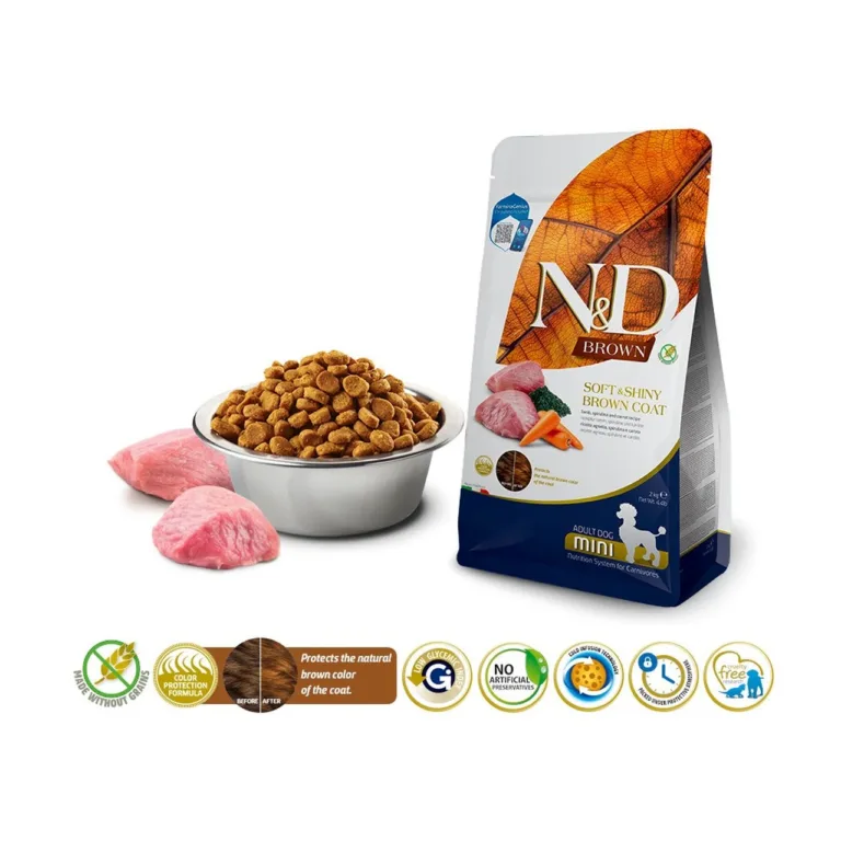 Farmina N&D Brown lambaliha kuivtoit väikestele koertele