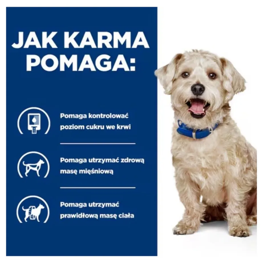 Hill’s Prescription Diet w/d Diabetes Care kana 370 g veterinaarne märgtoit diabeediga täiskasvanud koertele – 4