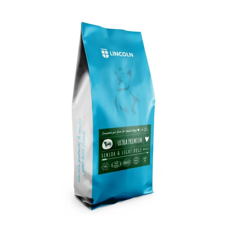 veiselihaga kuivtoit eakale koerale Lincoln Ultra Premium 12kg kott