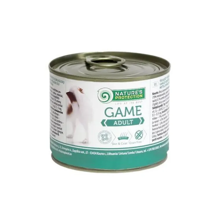 Ulukilihaga gluteenivaba koeratoit Nature's Protection 200g
