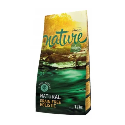 NATURE Salmon 12 kg teraviljavaba lõhega koeratoit kott
