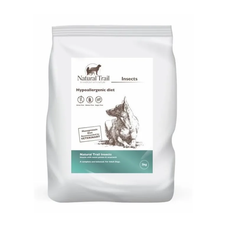 putukavalguga koeratoit 2kg Natural Trail hüpoallergeenne