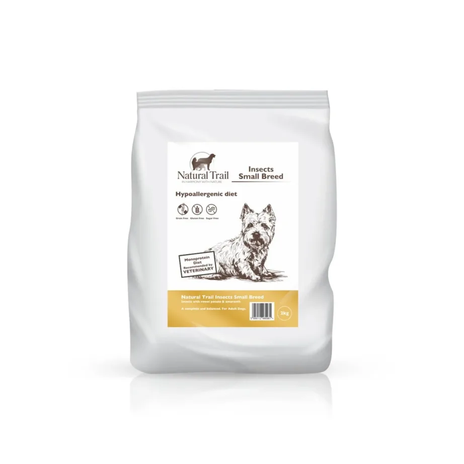 putukaproteiiniga kuivtoit väikestele koertele Natural Trail