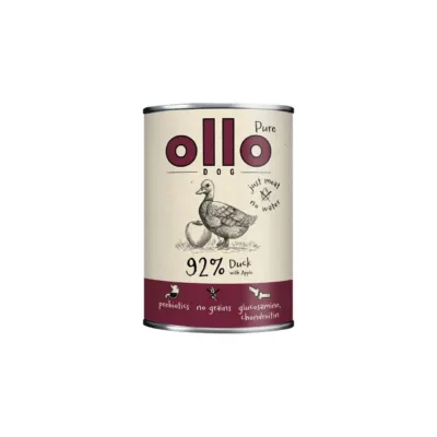 OLLO Pure Duck with Apple 400g koeratoidu purk