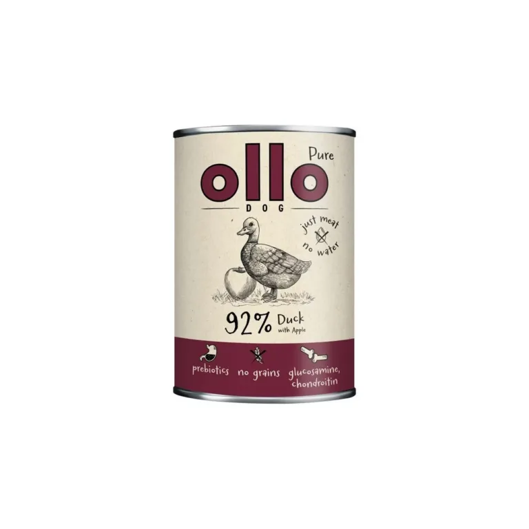 OLLO Pure Duck with Apple 400g koeratoidu purk