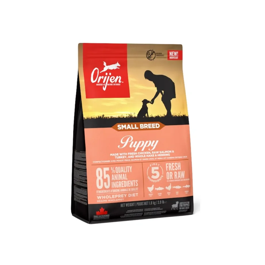 Orijen Small Breed Puppy 1,8 kg gluteeni- ja teraviljavaba kuivtoit kanaga väikestele kutsikatele