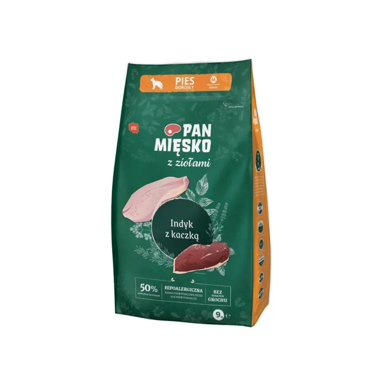 gluteenivaba kalkuni kuivtoit koertele 9kg PAN MIĘSKO