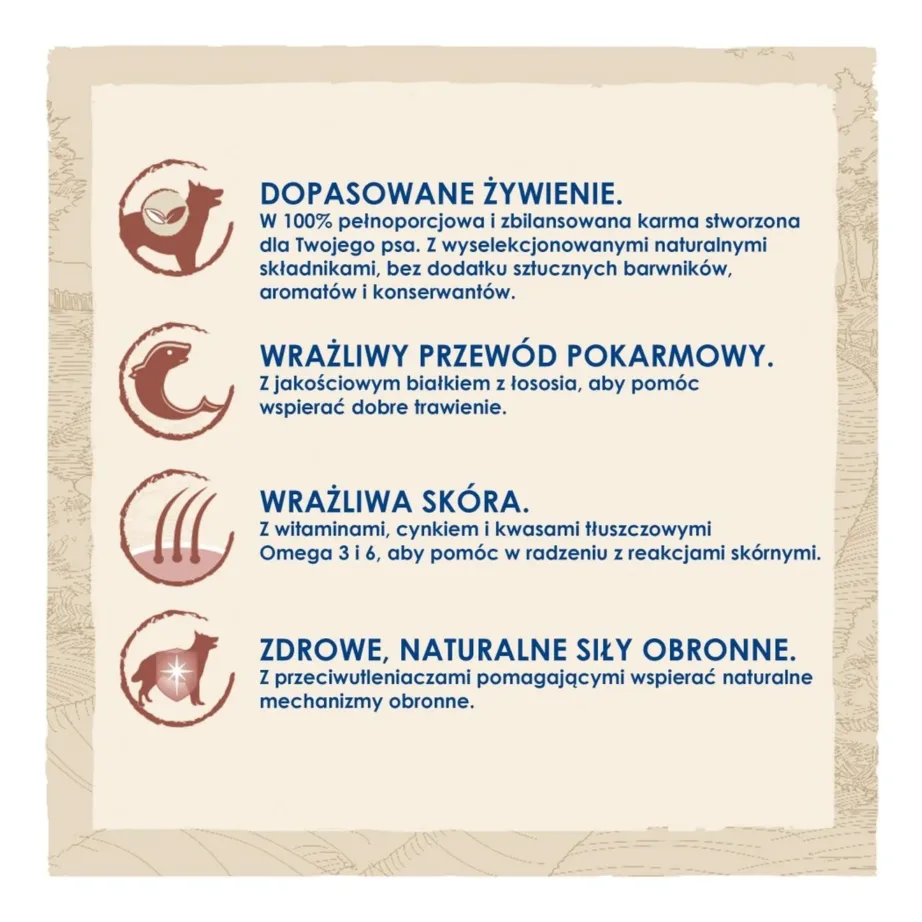 Purina Dog Chow Sensitive Salmon 16,5 kg lõhega kuivtoit täiskasvanud koertele tundliku naha ja seedimise toetuseks – 4