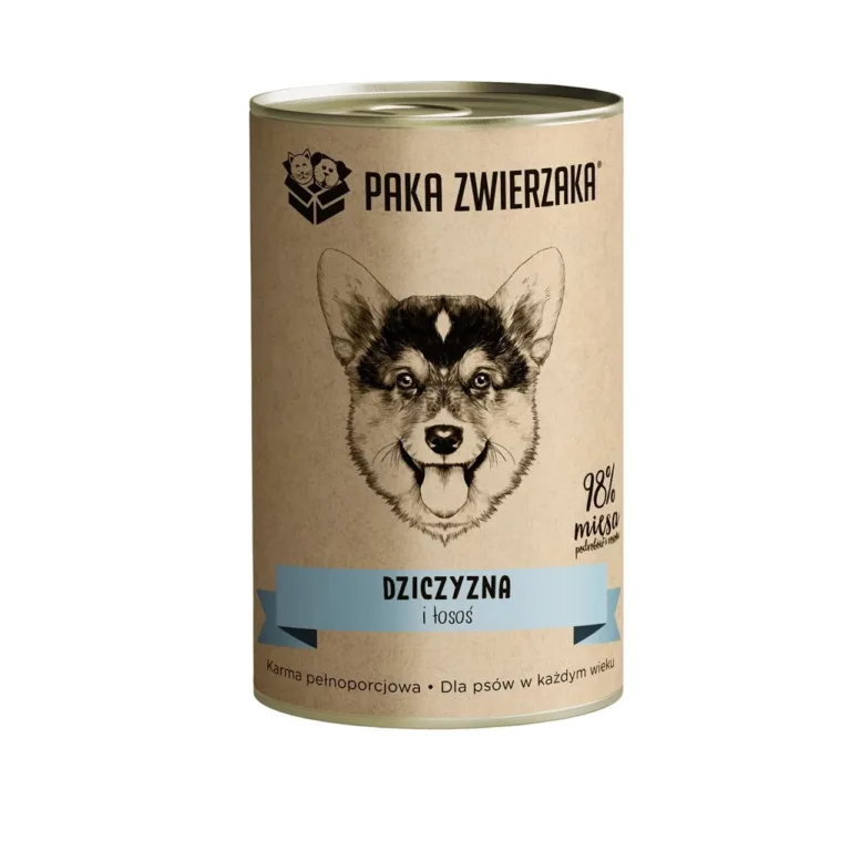 PAKA ZWIERZAKA ulukilihaga märg koeratoit 400 g purgis