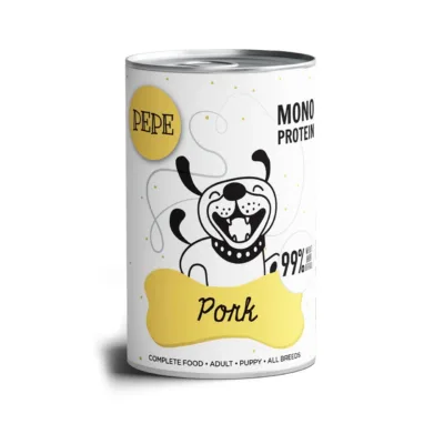 sealihaga märg koeratoit PAKA ZWIERZAKA Pepe Pork 400g