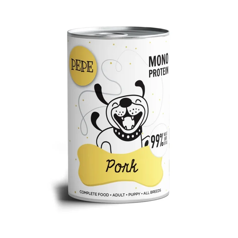 sealihaga märg koeratoit PAKA ZWIERZAKA Pepe Pork 400g