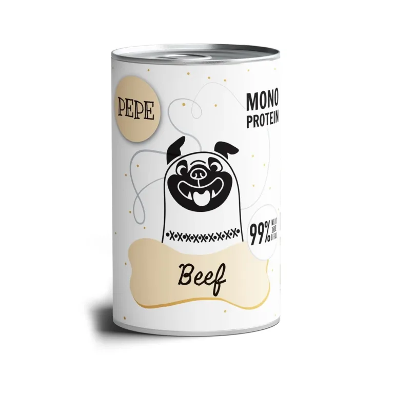 veiselihaga märgtoit koertele PAKA ZWIERZAKA Pepe 400g