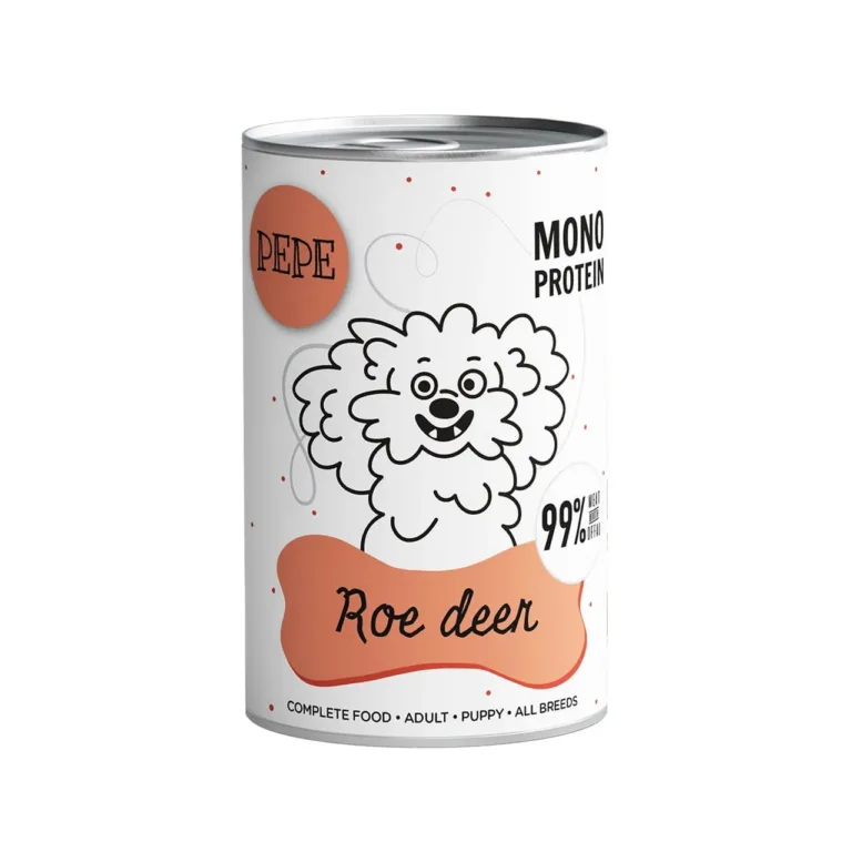 hirveliha märg koeratoit PAKA ZWIERZAKA Pepe 400g purk