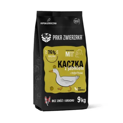 PAKA ZWIERZAKA pardilihaga teraviljavaba koeratoidu 9kg pakk