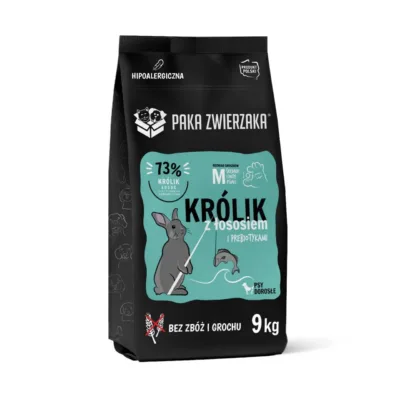 küüliku lõhega koeratoit suurtele 9kg pakendis