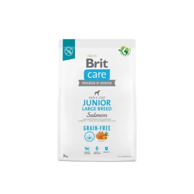Brit Care teraviljavaba lõhega kutsikatoit suurtele koertele