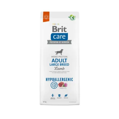 lambaliha kuivtoit suurtele koertele Brit Care 12 kg kott