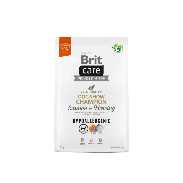 Brit Care lõhe ja heeringa koeratoit 3kg täiskasvanud koertele