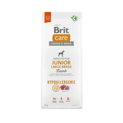 lamba kuivtoit suurtele noortele koertele Brit Care 12kg