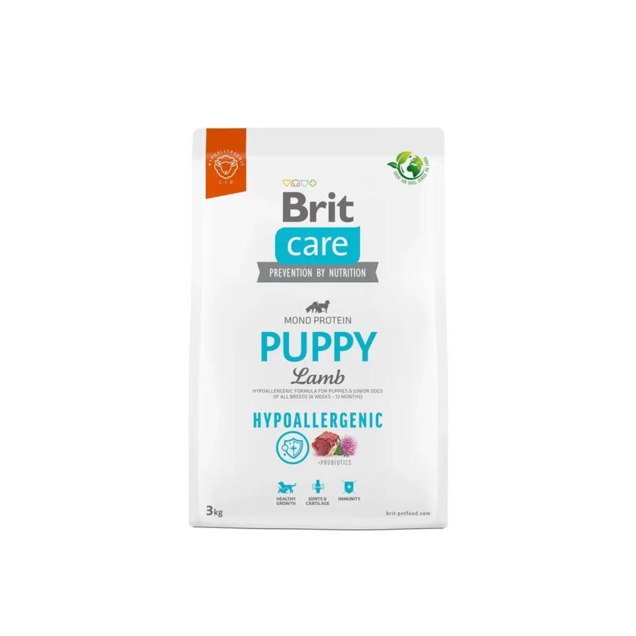 Brit Care lambalihaga kutsikate kuivtoit 3 kg pakend