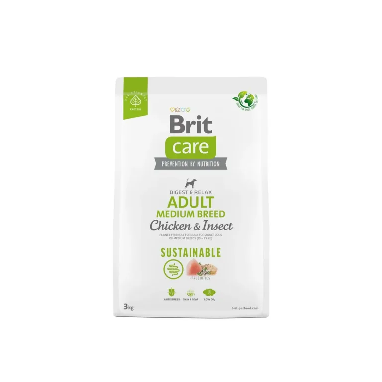 Brit Care kana ja putukatega koeratoit 3 kg kott