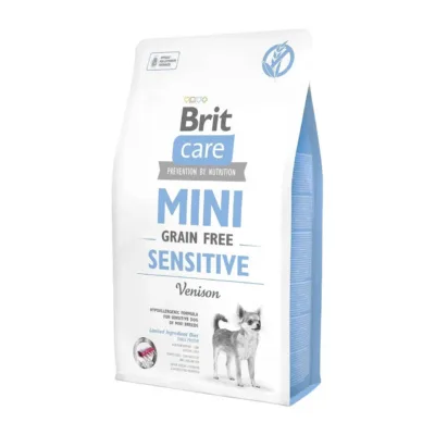 hirveliha teraviljavaba koeratoit Brit Care Mini Sensitive 2 kg pakk