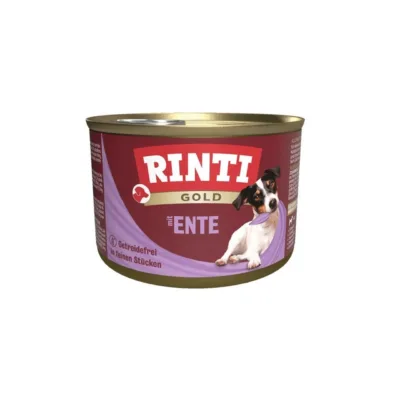 pardilihaga märgtoit koertele RINTI Gold 185g purk