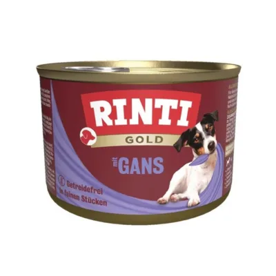 teraviljavaba hane märgtoit koerale RINTI Gold Goose purgis