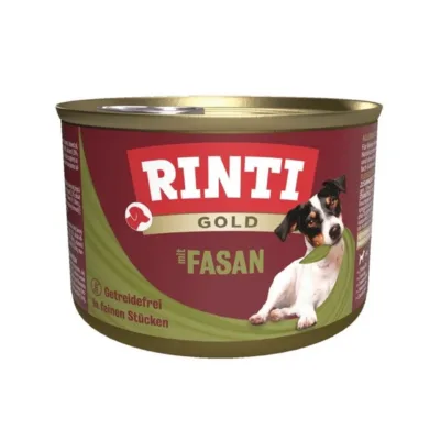 faasanilihaga koerakonserv 185g RINTI Gold purk