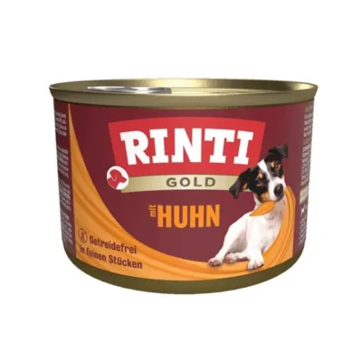 RINTI Gold Chicken gluteenivaba kanalihaga koerakonserv 185g