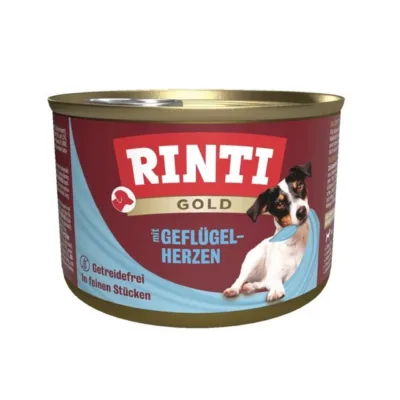 koeratoit kanasüdametega konserv RINTI Gold 185g