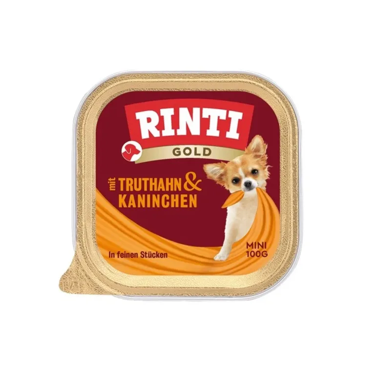 gluteenivaba koeratoit kalkuni ja küülikuga RINTI Gold Mini