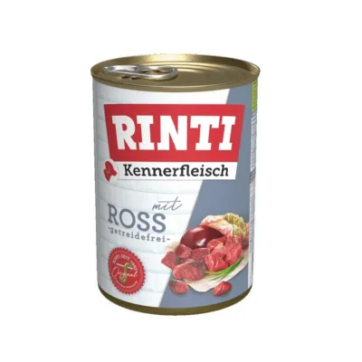 hobuselihaga koerte märgtoit RINTI Kennerfleisch 400g