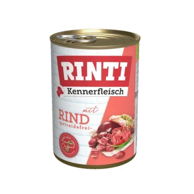 RINTI Kennerfleisch Beef veiseliha märgtoit koertele purk