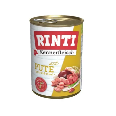RINTI Kennerfleisch Turkey kalkuni märgtoit koertele 400g