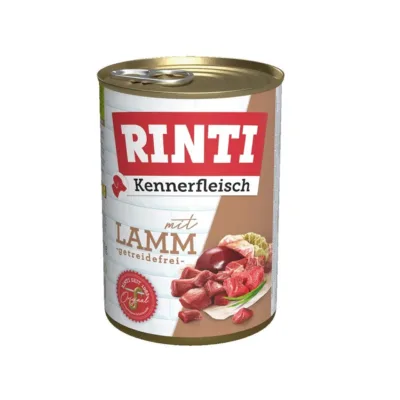 RINTI Kennerfleisch lambalihaga märgtoit koertele 400g