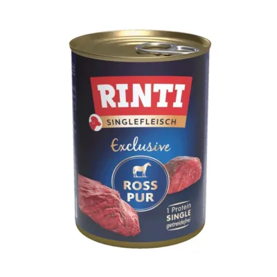 RINTI hobuseliha märgtoit koertele 400g purk