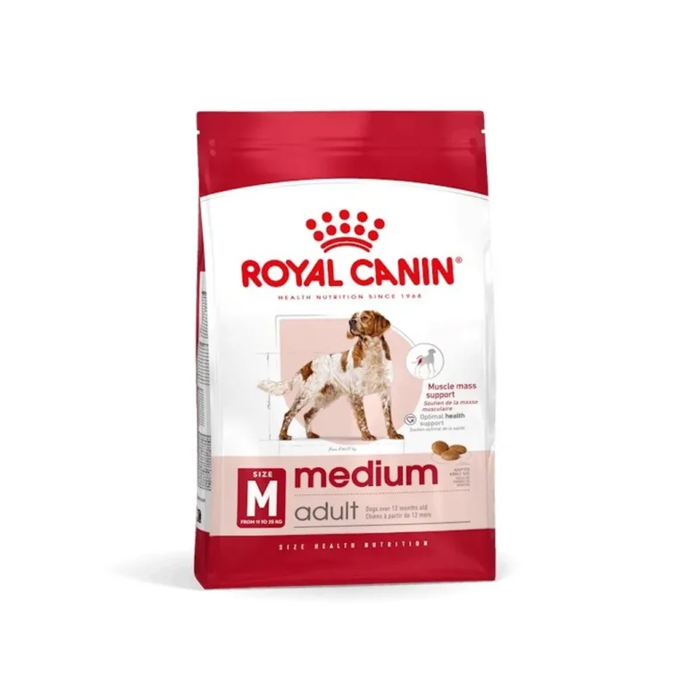 Royal Canin Medium Adult 4kg kuivtoidu standardpakend