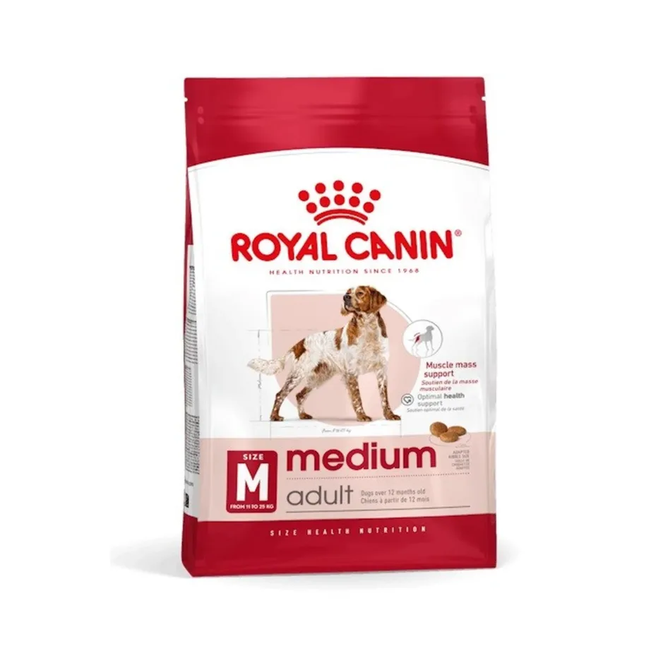 Royal Canin Size Health Nutrition Medium Adult 15 kg kuivtoit keskmise suurusega täiskasvanud koertele