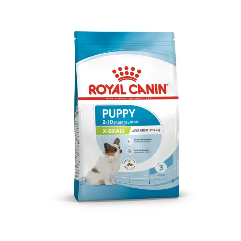 väikest tõugu kutsika kuivtoit Royal Canin X-Small Puppy 1,5kg pakk