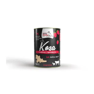 kitsega märg koeratoit 400g SYTA MICHA vaarikate ja maapirniga