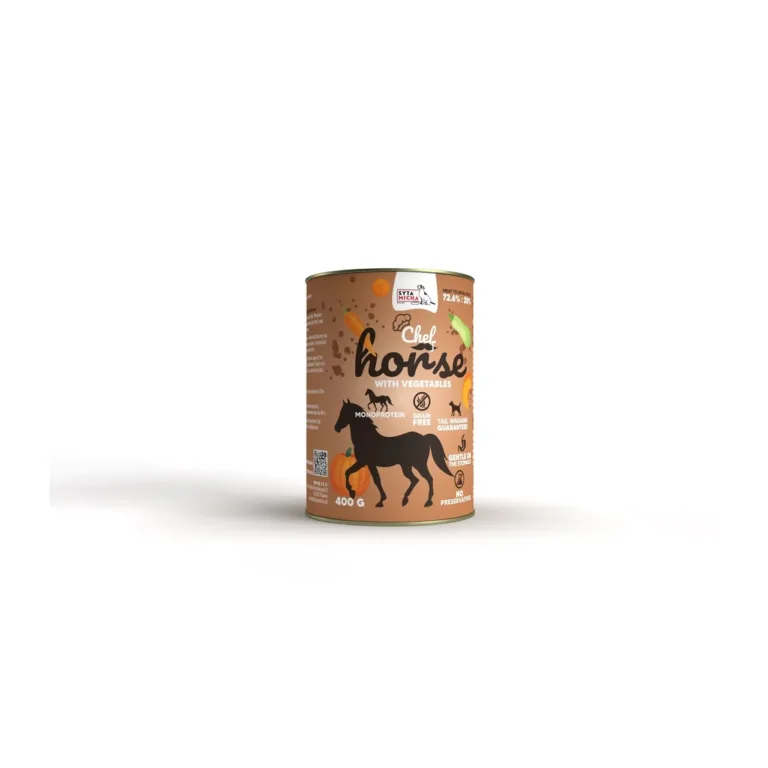 SYTA MICHA hobuseliha märgtoit koertele 400g purk
