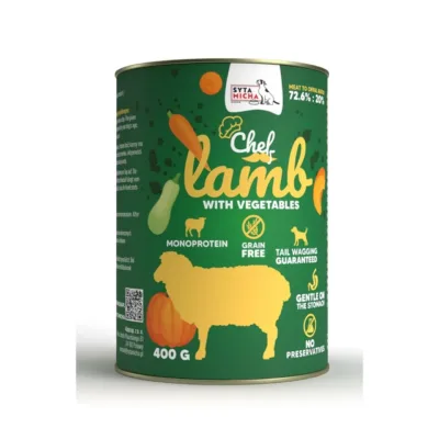 SYTA MICHA lambaliha teraviljavaba märgtoit koertele 400g