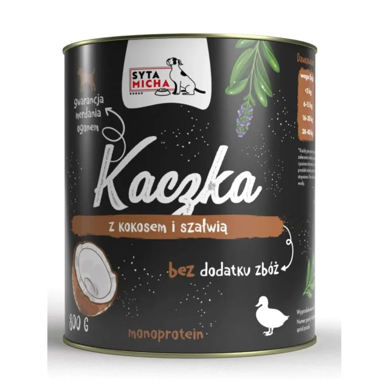 SYTA MICHA pardilihaga märgtoit koertele 800g purgis