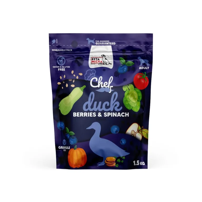 SYTA MICHA Chef pardilihaga gluteenivaba koeratoit 1,5 kg pakk