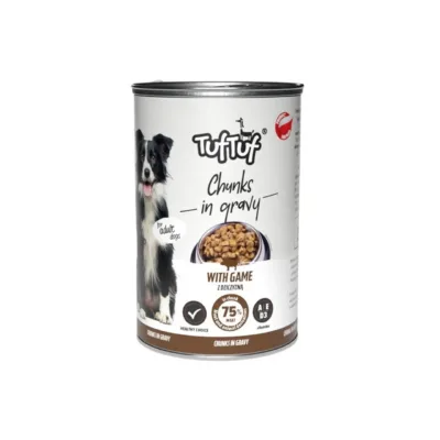 TUF TUF ulukilihaga märgtoit koertele 415g konserv