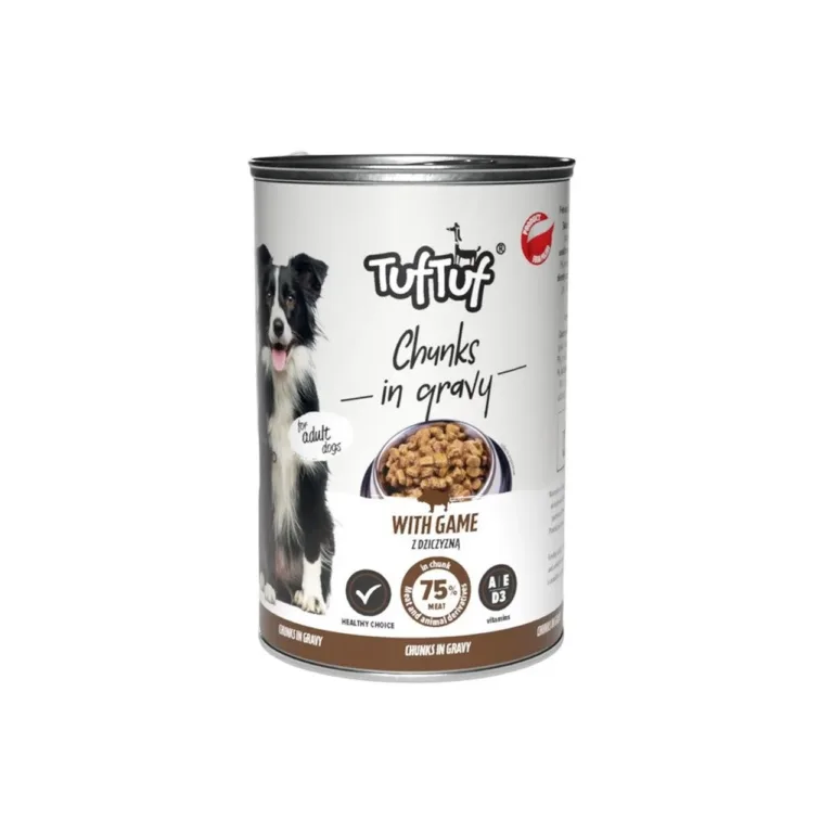 TUF TUF ulukilihaga märgtoit koertele 415g konserv