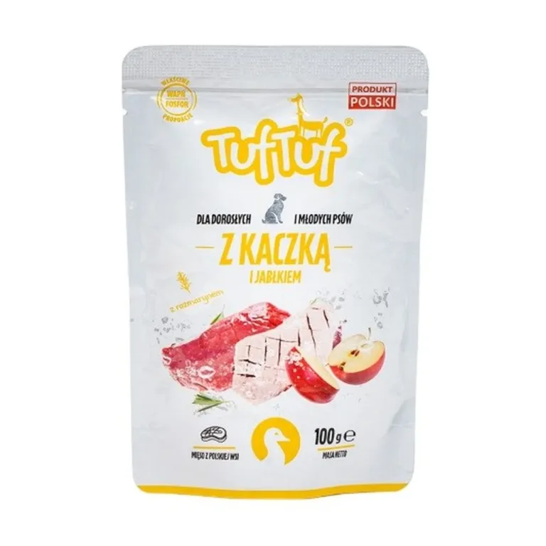 TufTuf pardiliha ja õunaga koeratoit 100g pakendis