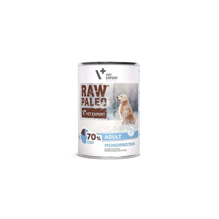 VetExpert Raw Paleo monoproteiin tursamärgtoit koertele 400g purk